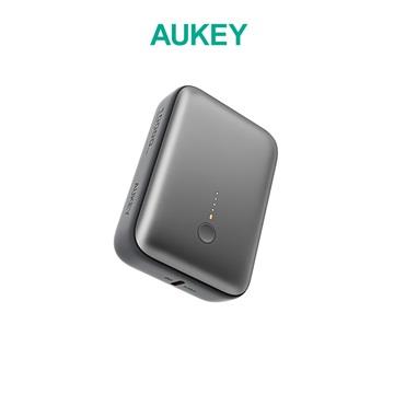 AUKEY CUBIE 口袋行動電源10000mAh-灰