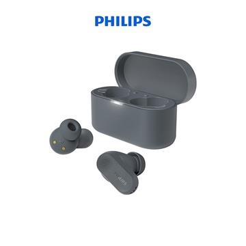 PHILIPS TAT3509主動降噪真無線藍牙耳機-灰