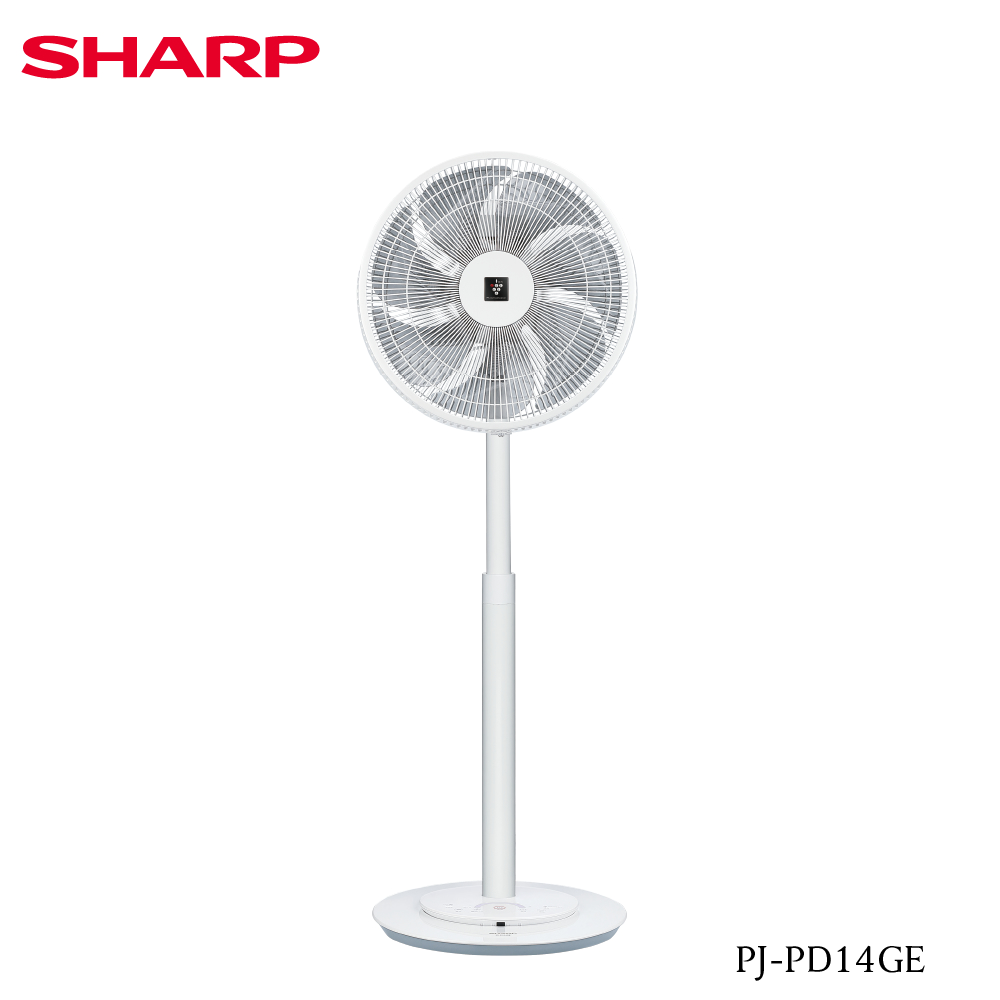 SHARP 14吋旗艦型自動除菌離子DC立扇