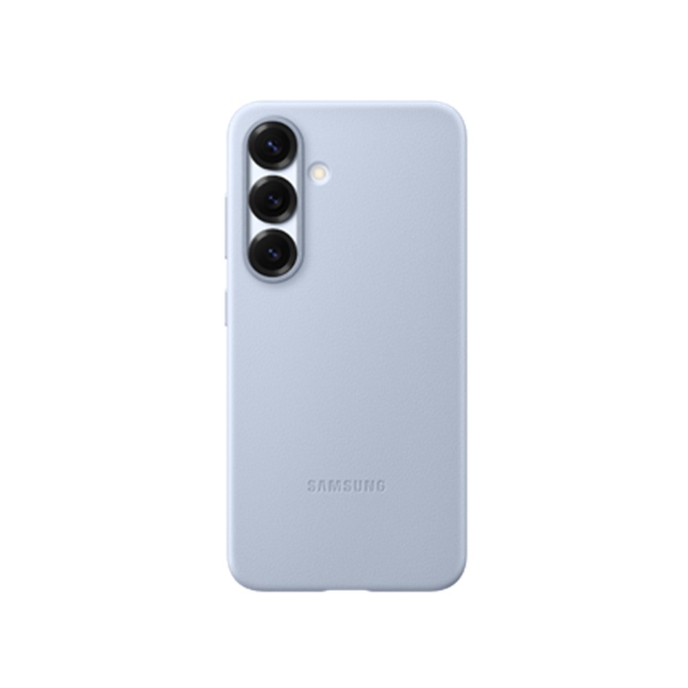 SAMSUNG Galaxy S25 純素皮革保護殼-淺藍