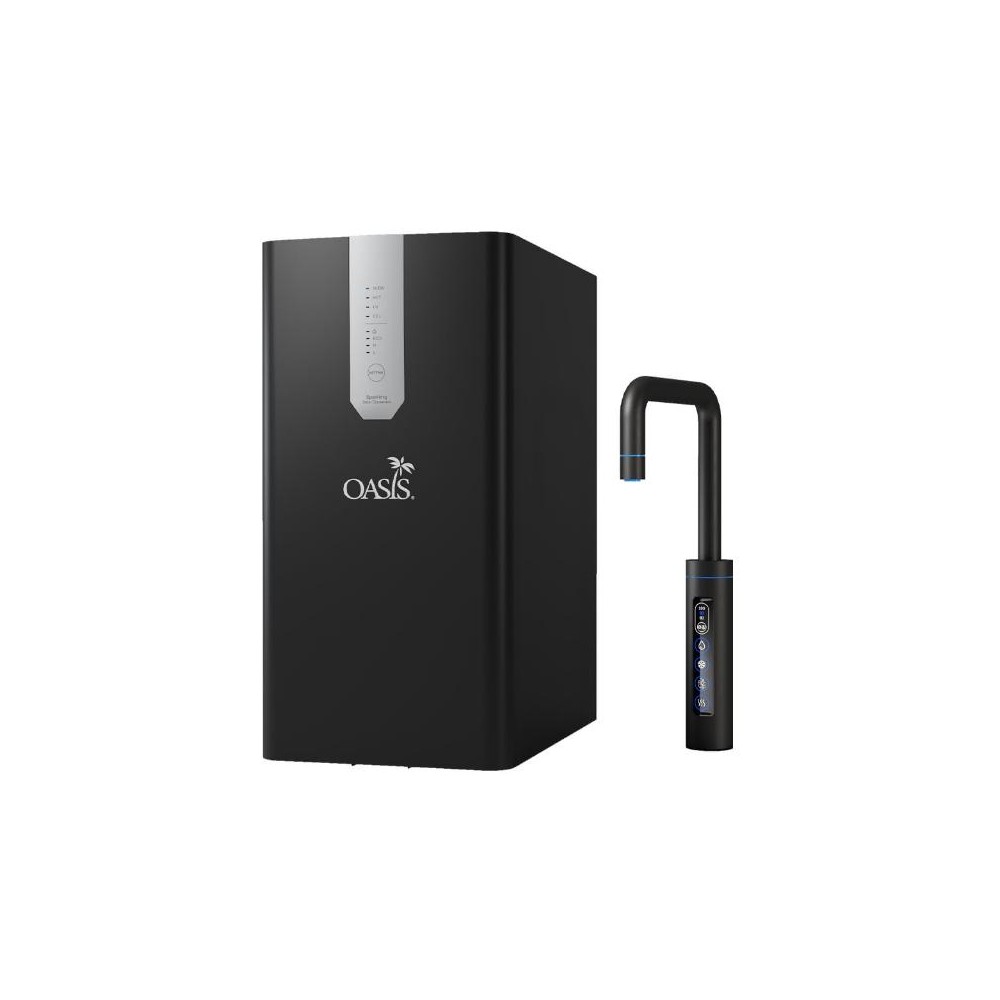 OASIS RO櫥下極奢氣泡三溫飲水機(隕石灰)
