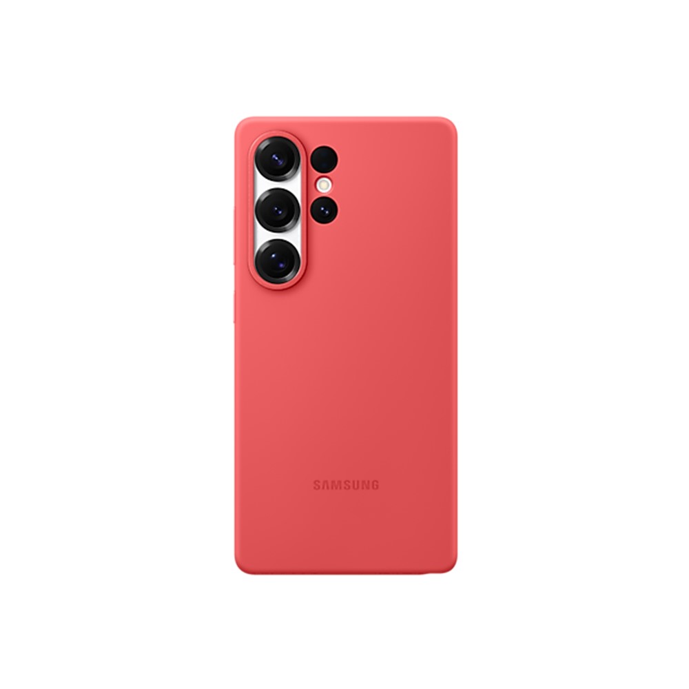 SAMSUNG Galaxy S25U 矽膠薄型保護殼-紅