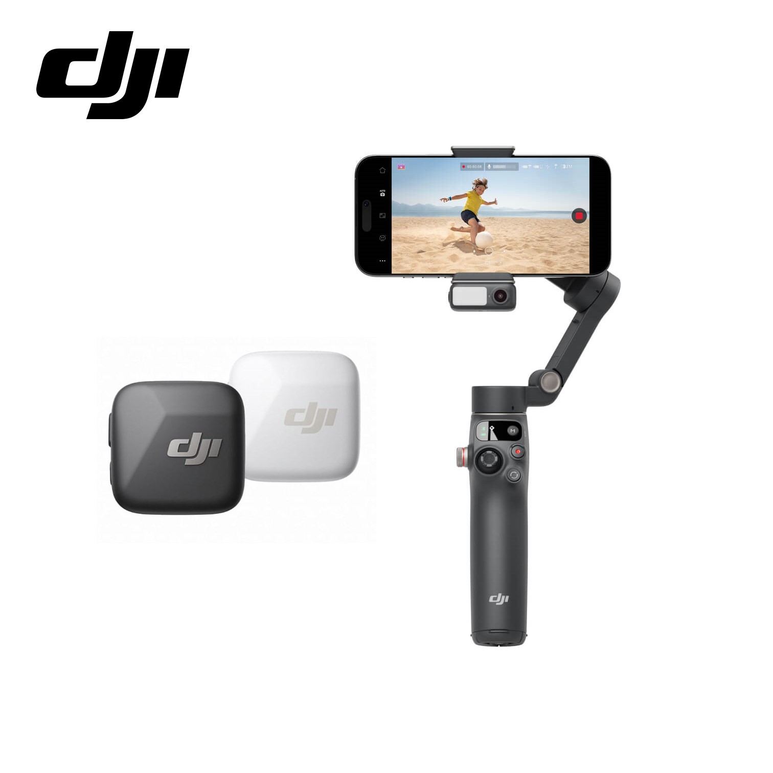 Vlog首選 | DJI OSMO MOBILE 7P 手持雲台 + Mic Mini