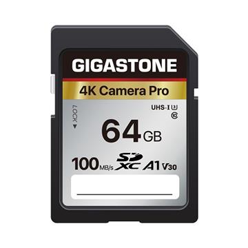 GIGASTONE SDXC U3 A1 64G攝影記憶卡