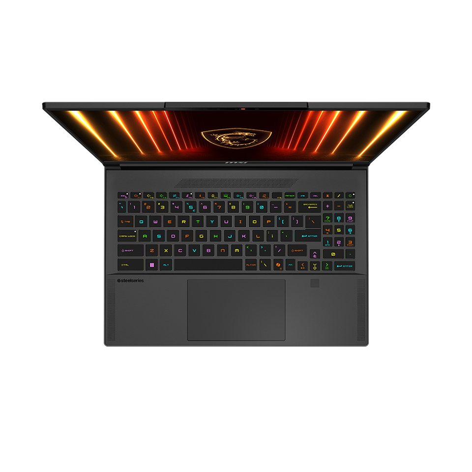 微星 MSI Stealth AI電競筆電 16" (Ryzen AI 9 370/32G/2T/RTX5080-16G/W11) - 細節圖 3