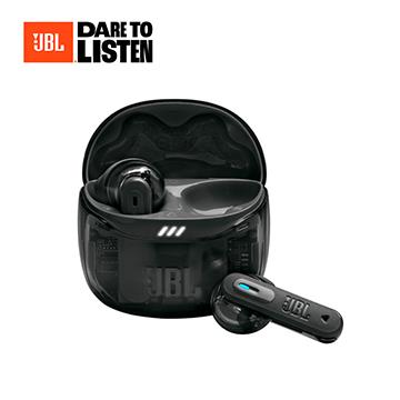 JBL Tune Flex 2 Ghost降噪藍牙耳機-透黑