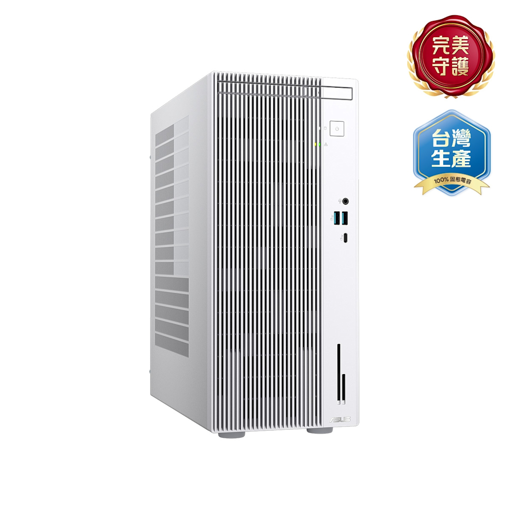 華碩 ASUS V500 桌上型桌機 (i3-1315U/8G/512G/UMA/W11) 白 - 細節圖 1