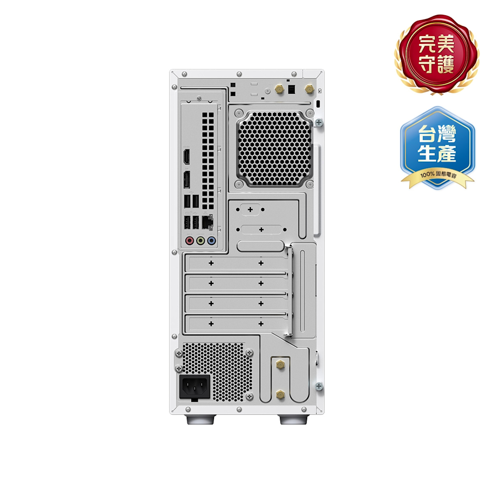 華碩 ASUS V500 桌上型桌機 (i3-1315U/8G/512G/UMA/W11) 白 - 細節圖 3