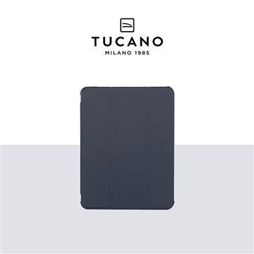 TUCANO iPad Air 11 透明背版軍規防摔殼-藍