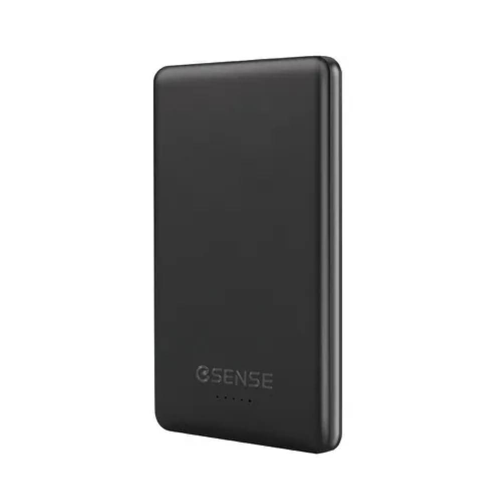 Esense 超薄磁吸快充行動電源50000mAh-黑