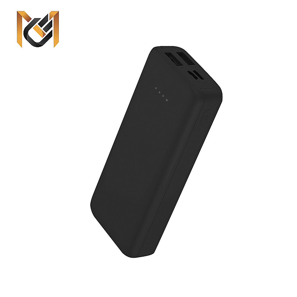MCK 9527鋁合金行動電源10000mAh-金屬黑