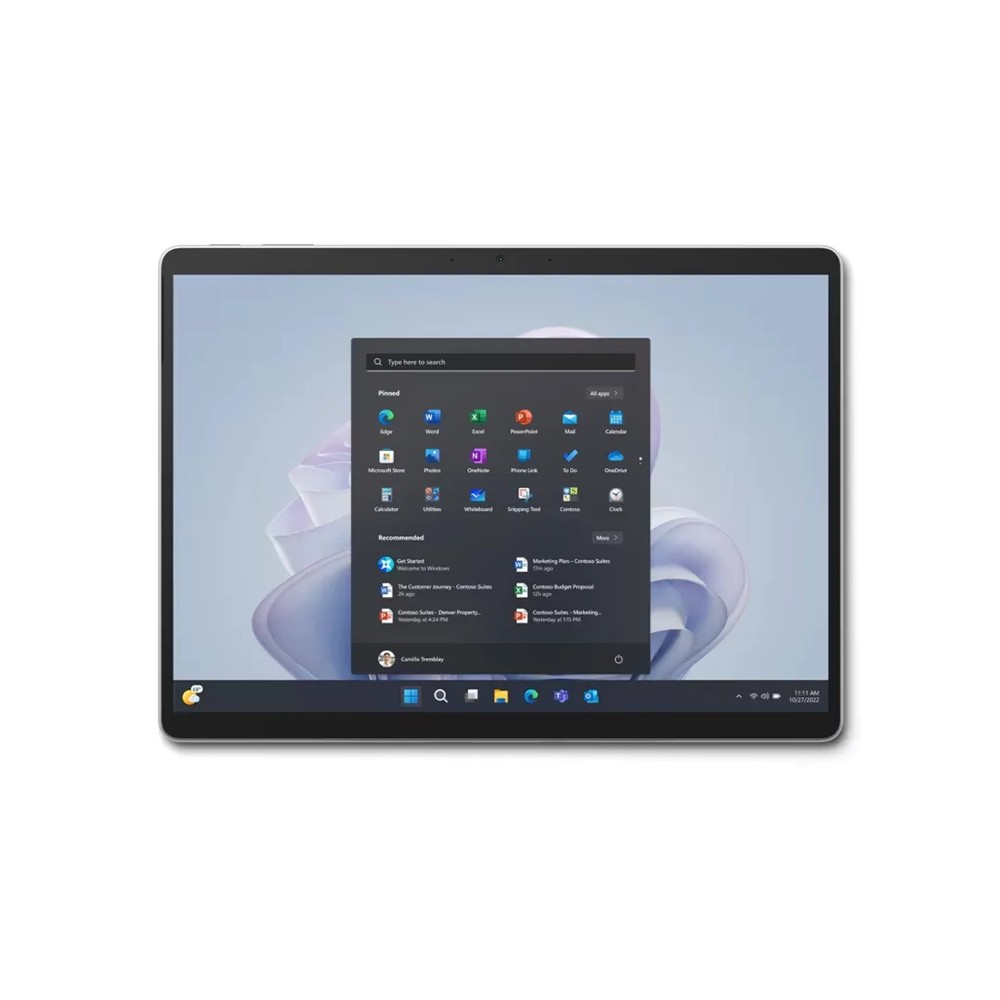 微軟 Microsoft Surface Pro 9 商務觸控筆電 13" (i7-1265U/16G/256G/UMA/W11 Pro) 白 - 細節圖 1