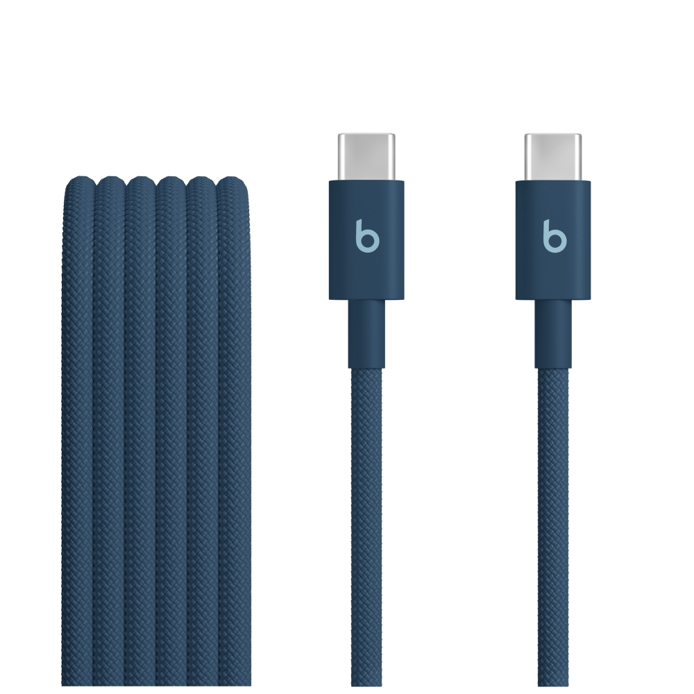 Beats USB-C對USB-C編織線氮燃藍-1.5M
