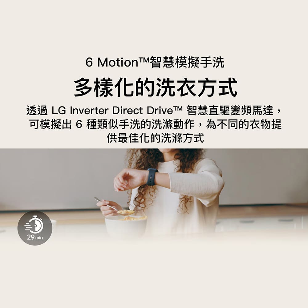 LG 12公斤AIDD蒸氣直驅變頻洗衣機 - 細節圖 4