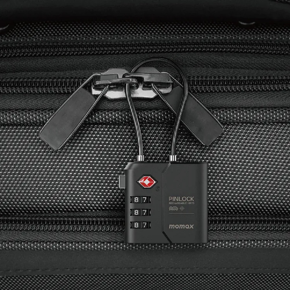 Momax TSA鎖頭 Find My 全球防丟器-黑 - 細節圖 1