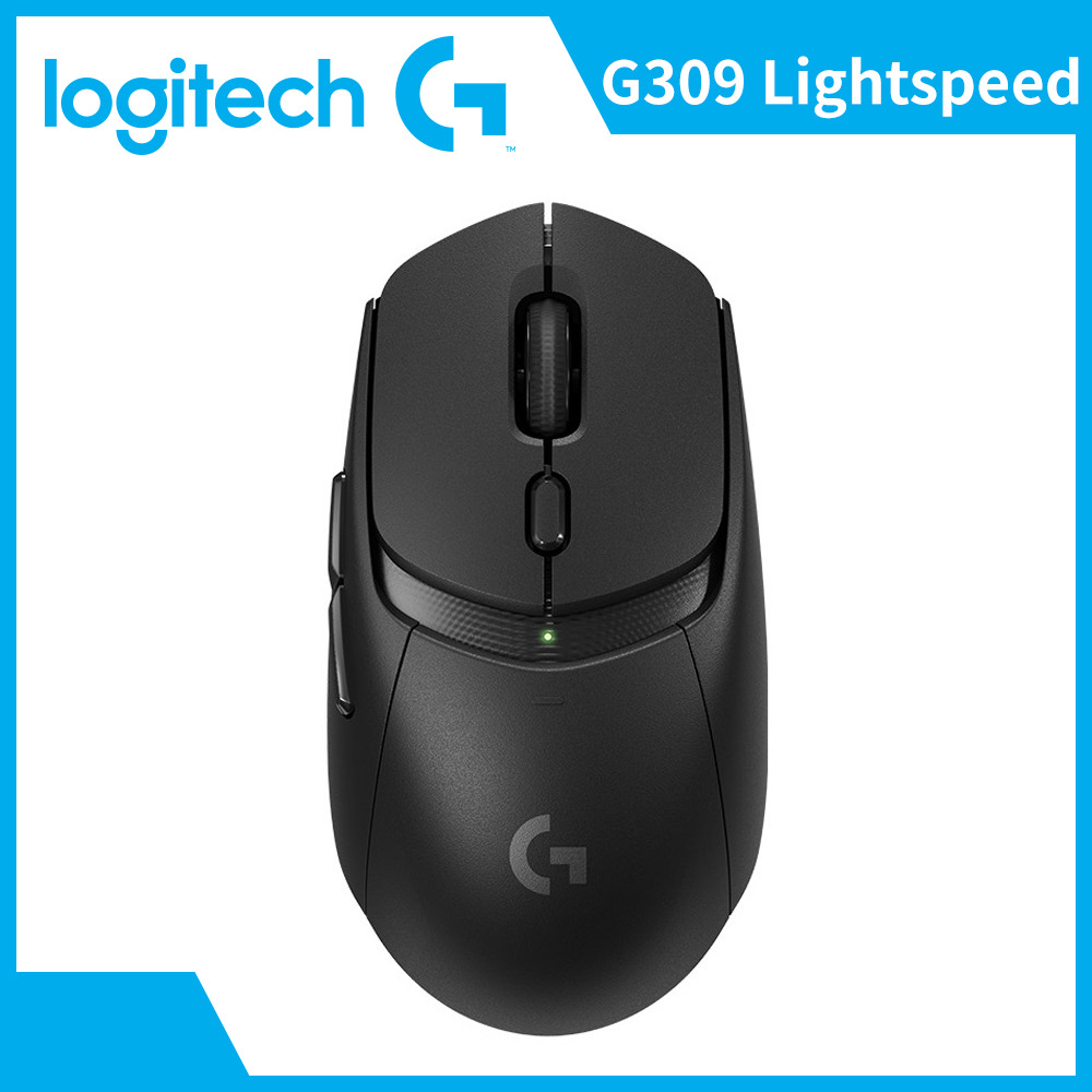 羅技Logitech G309 LIGHTSPEED雙模無線遊戲滑鼠-黑