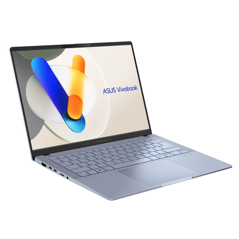 華碩 ASUS Vivobook S14 OLED AI筆電 14" (Intel Core Ultra5-226V/16G/512G/UMA/W11) 迷霧藍 - 細節圖 1