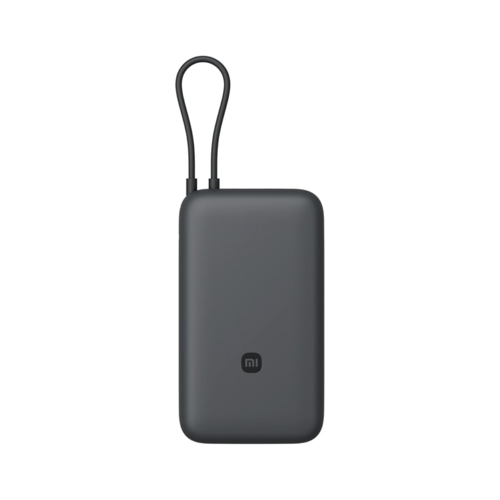 Xiaomi 22.5W自帶線行動電源20000mAh-深灰