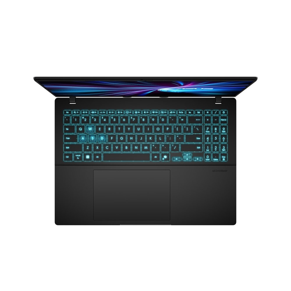 華碩 ASUS V16 AI筆電 16" (Intel Core 5-210H/16G/512G/GeForce RTX 5060-8G/W11) 黑 - 細節圖 1