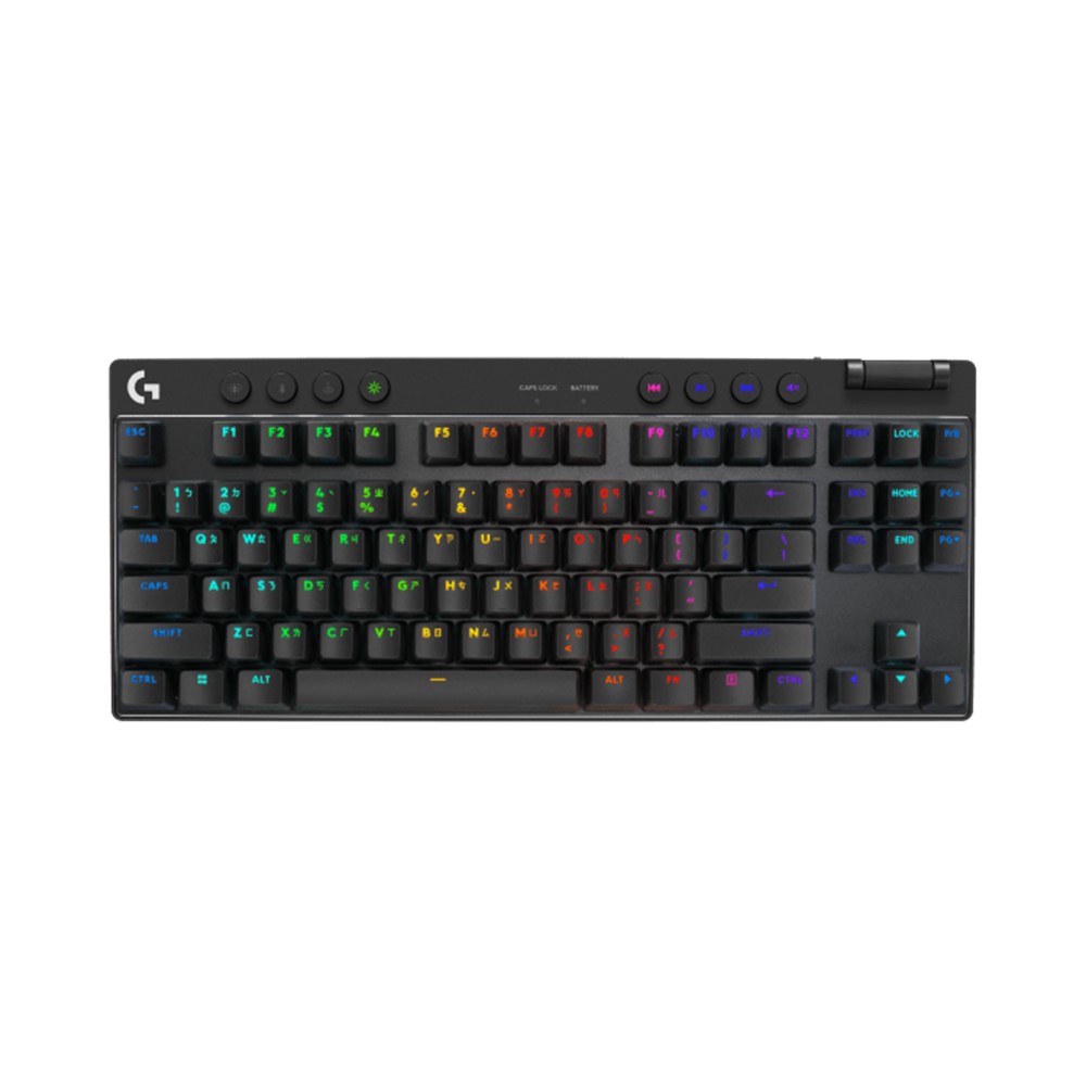 羅技 Logitech PRO X TKL無線機械式遊戲鍵盤-黑