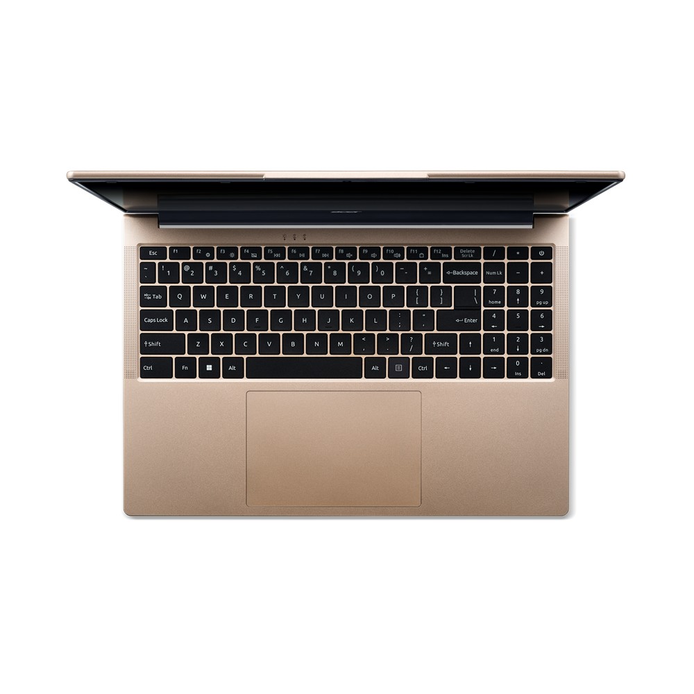 宏碁 ACER Aspire Lite AI筆電 16" (Intel Core5-120U/16G/512G/UMA/W11) 金 - 細節圖 3