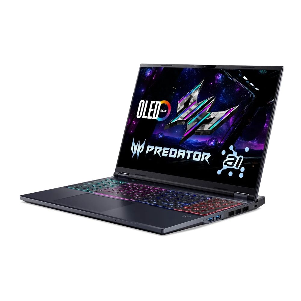 宏碁 ACER Predator AI電競筆電 16" (Intel Core Ultra9-275HX/16G/512G/RTX5070-8G/W11) 黑 - 細節圖 2