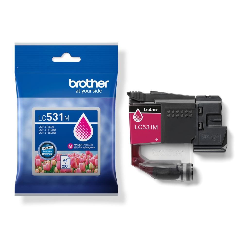 Brother LC531M 紅色墨水匣