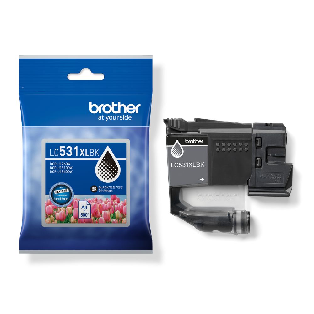 Brother LC531XLBK 高容量黑色墨水匣