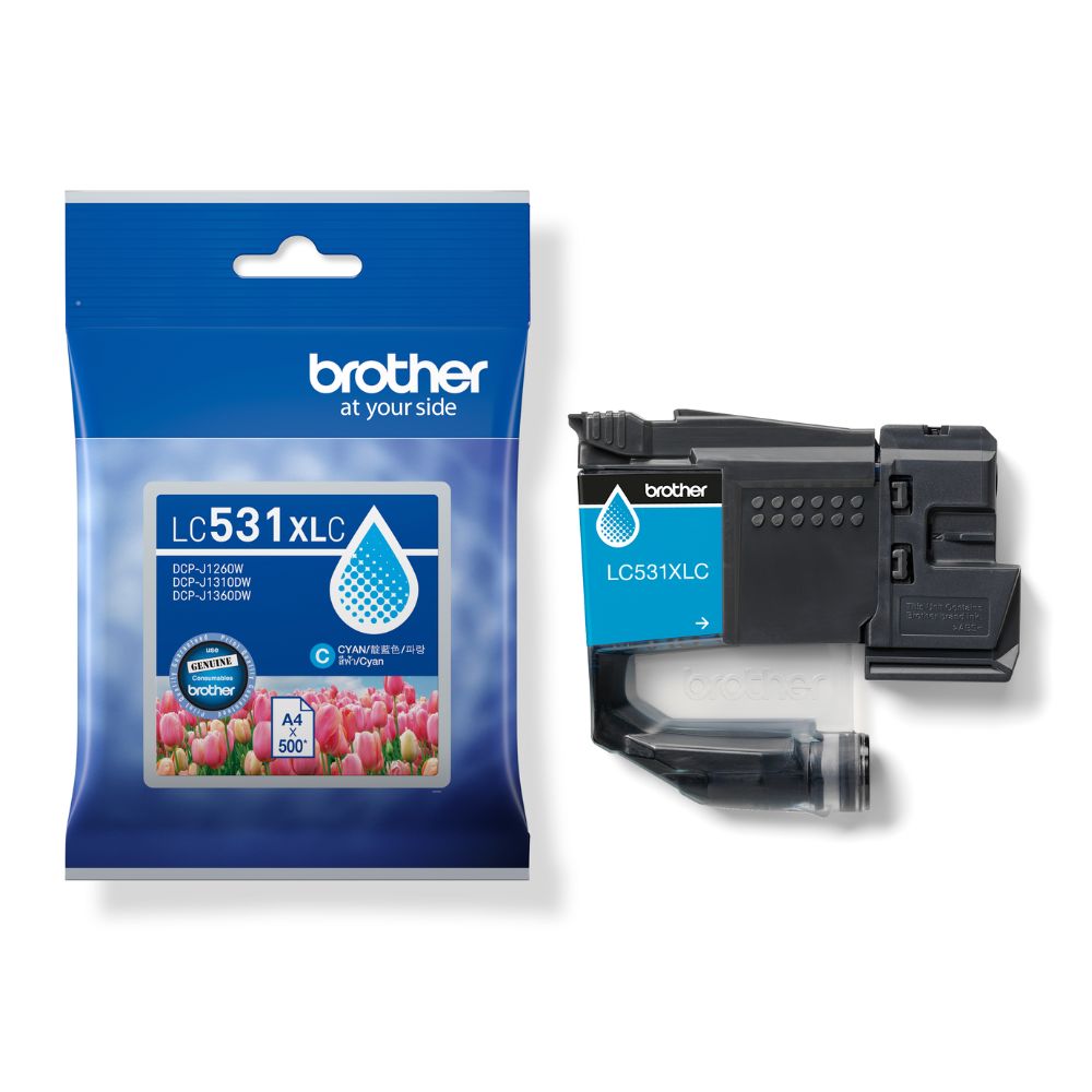 Brother LC531XLC 高容量藍色墨水匣