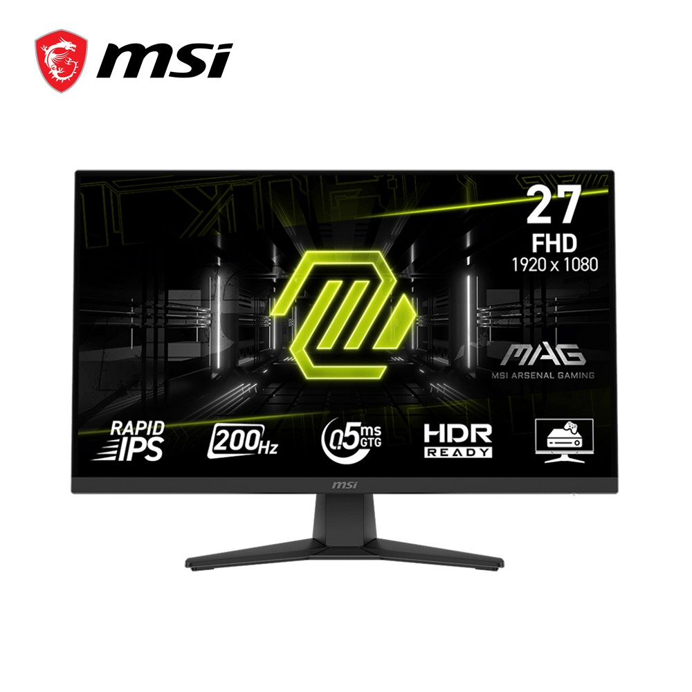 微星 MSI 27型 FHD IPS平面電競螢幕 (1920X1080&#47;200Hz&#47;0.5ms)