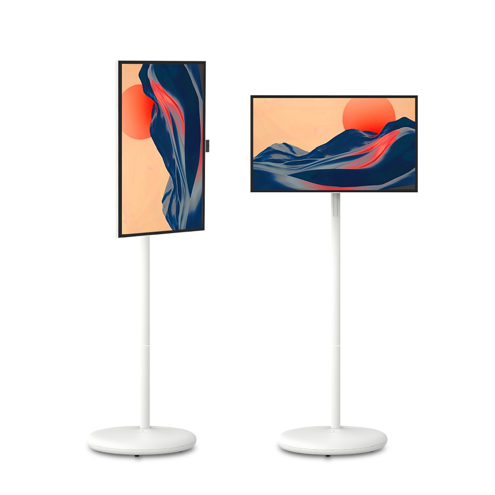 Warpple 27型 移動式可觸控轉轉閨蜜機 (FHD/升降傾斜/升降鏡頭/麥克風) - 細節圖 1