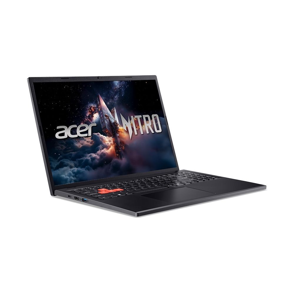 宏碁 ACER Nitro Lite AI電競筆電 16" (i5-13420H/8G*2/512G/RTX4050-6G/W11) 黑 - 細節圖 1