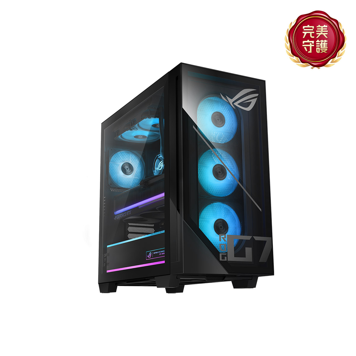ROG G700桌上型電競桌機 (R7-8700F&#47;16G&#47;1T&#47;RX9060XT&#47;W11&#47;600W)