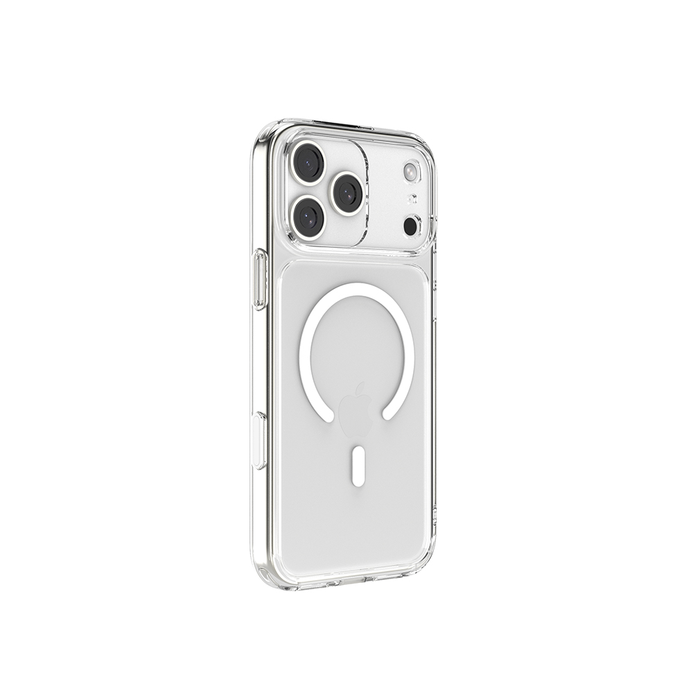 JTL i17 Pro Max 減震防摔磁吸殼-透明