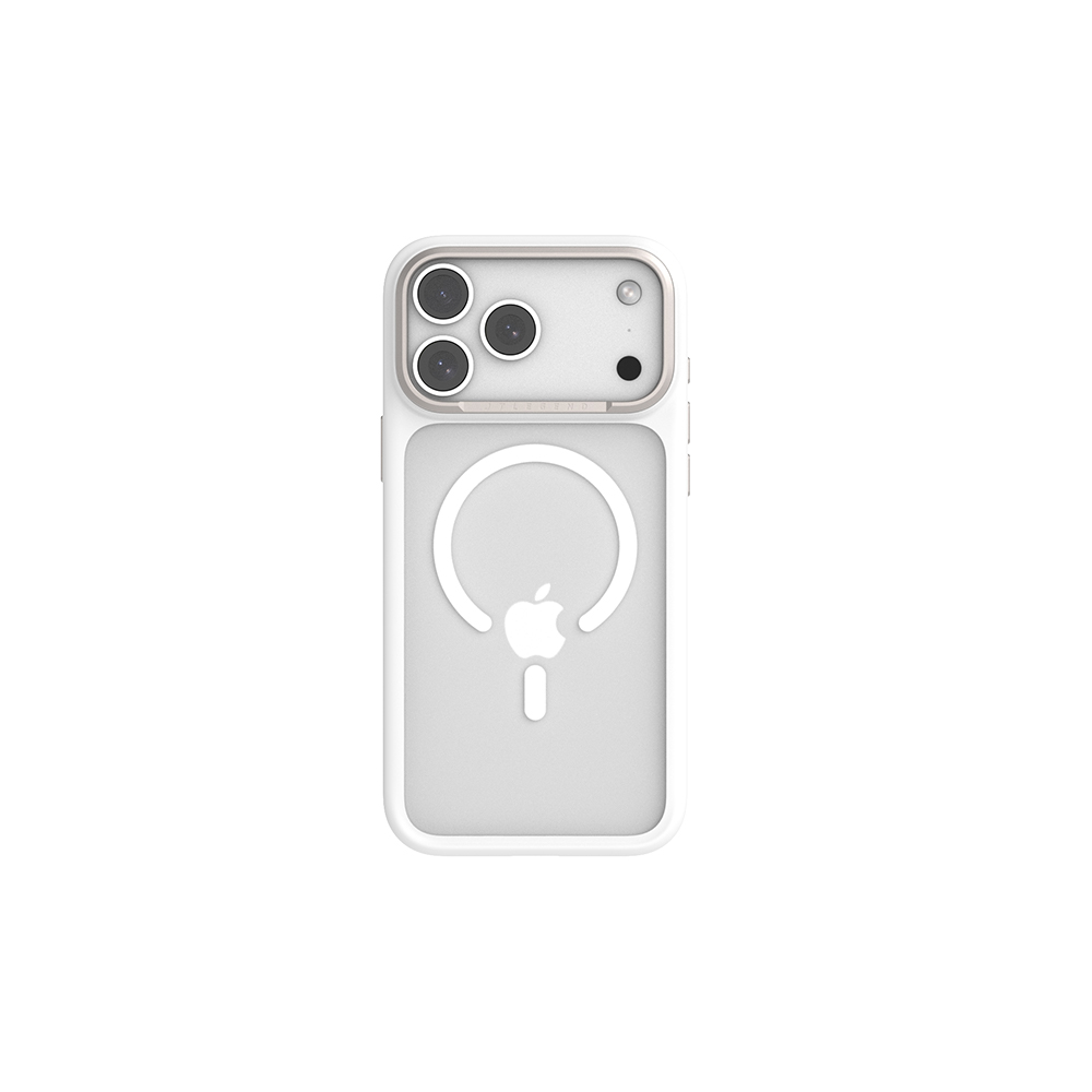 JTL i17 Pro Edge Solid磁吸殼-霧白