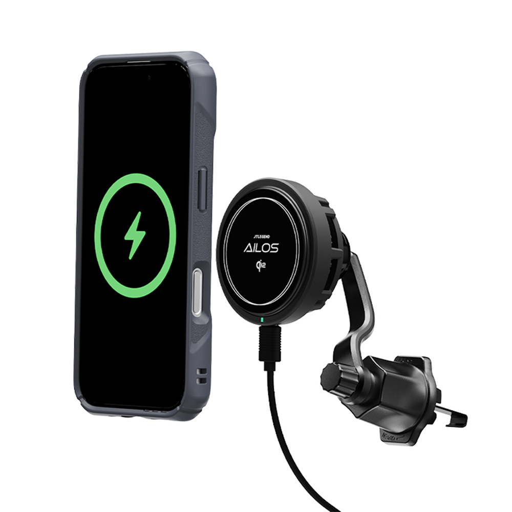 JTL Ailos Qi2磁吸車用快充-出風口支架版