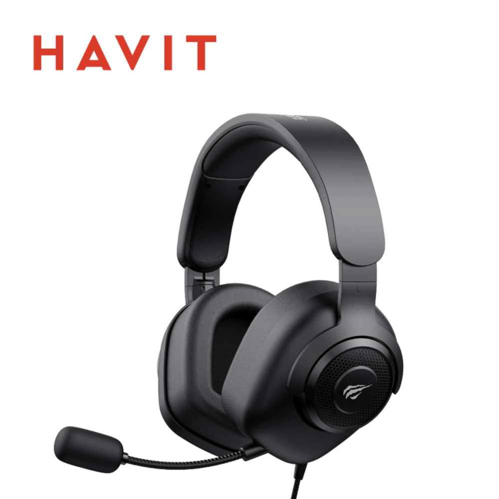 Havit H2230d高階旋轉耳罩式耳機-黑
