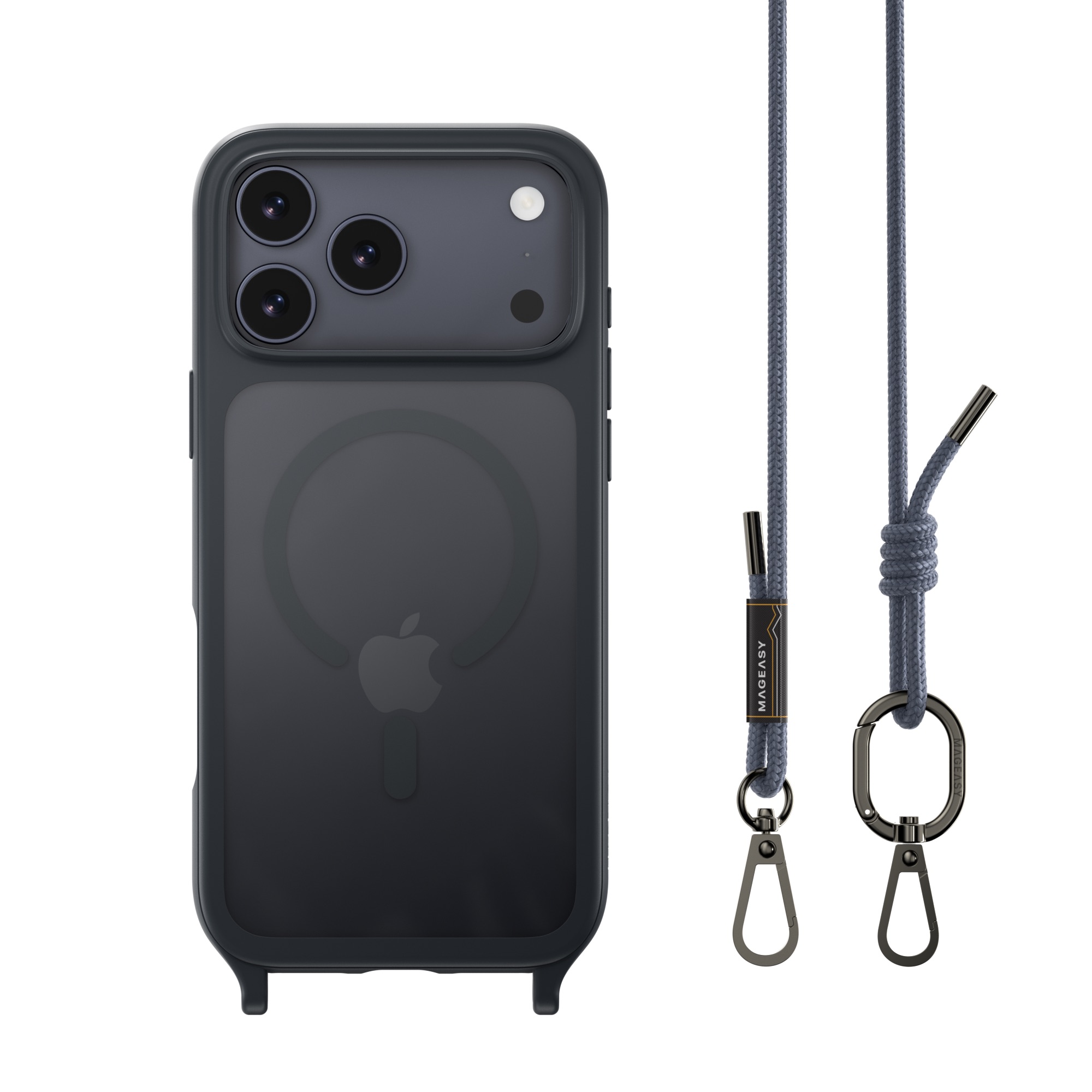 MAGEASY i17 Pro Max Roam M掛繩殼-午夜