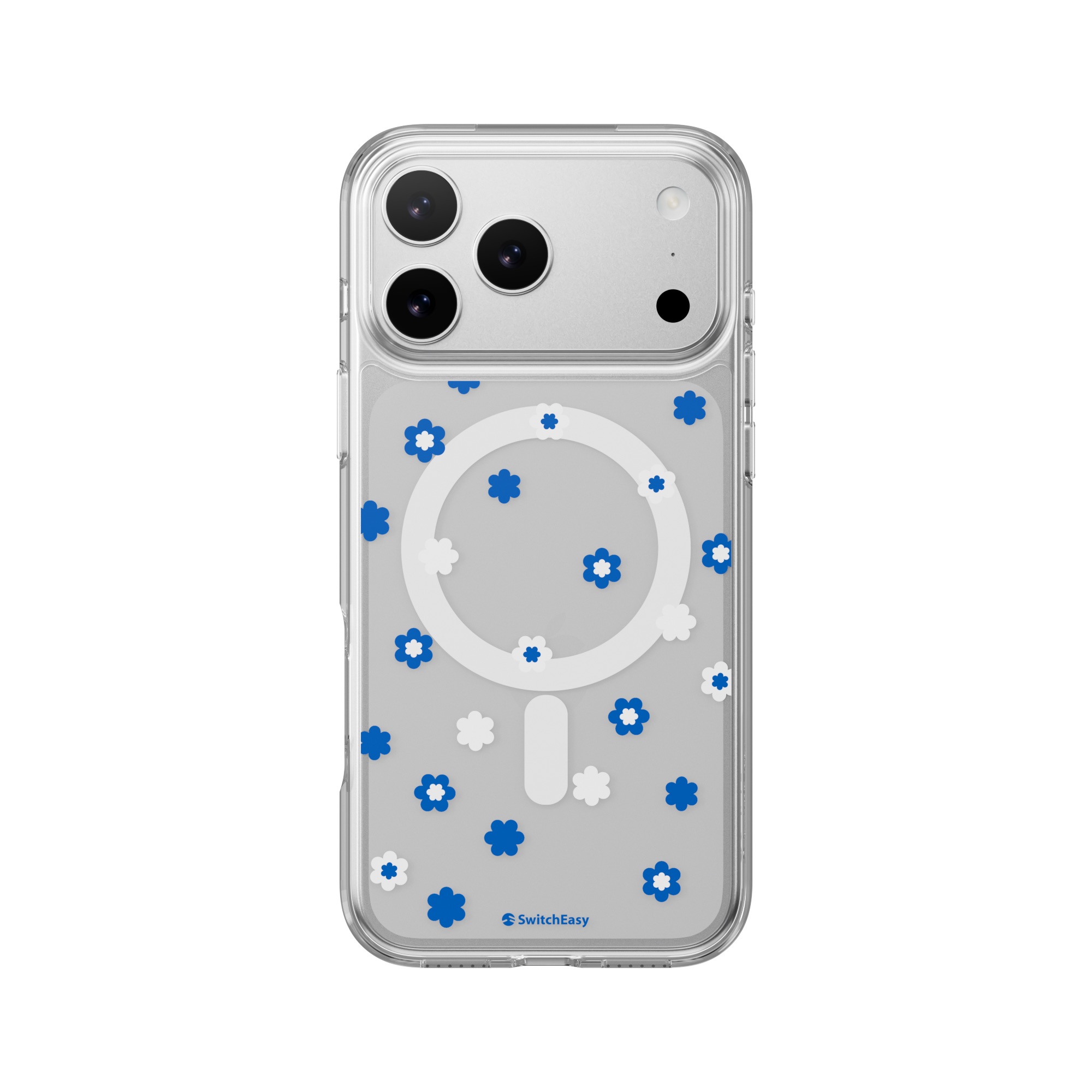 SwitchEasy i17 Pro Max StyleM磁吸殼-藍花