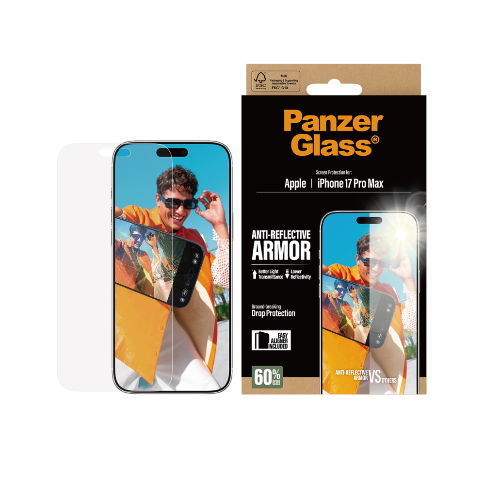 PG i17 Pro Max 2.5D霧面抗反射玻璃保貼