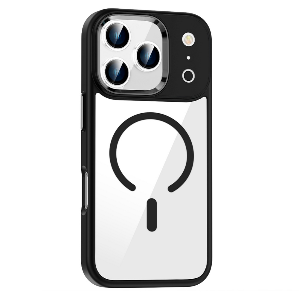 CR i17 Pro 磁吸高清透亮殼-黑