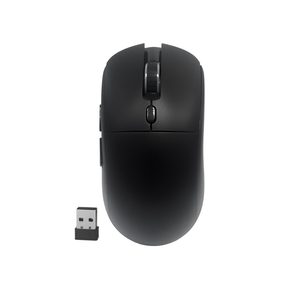 i-gota 炫光雙模無線靜音鼠-暗夜黑