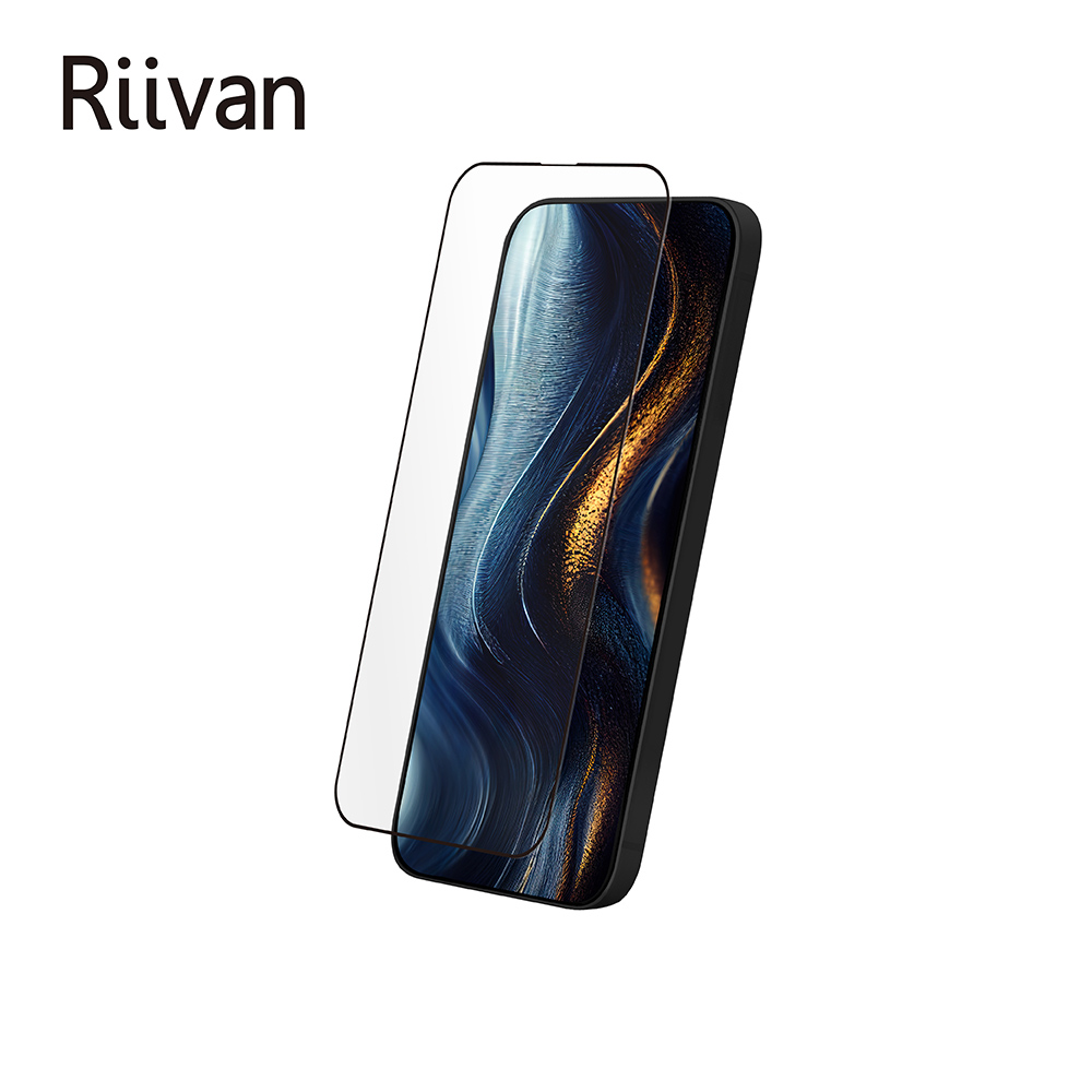 Riivan i17 Pro Max 2.5D滿版4倍高透保護貼