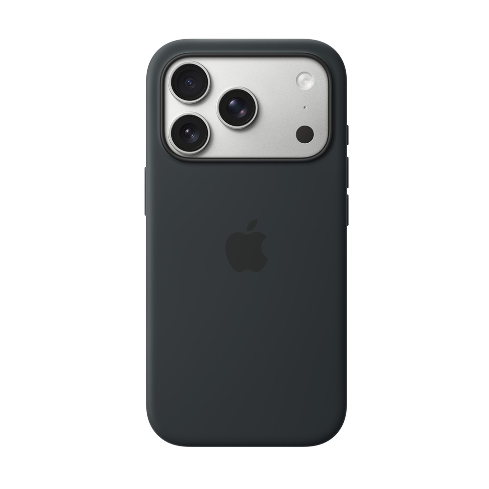 iPhone 17 Pro MagSafe矽膠保護殼-黑