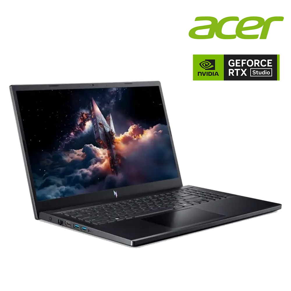 ACER Nitro V 電競筆電 黑(記憶體升級) (i5-13420H/16G+16G/512G SSD/RTX5060/W11) - 主要圖片