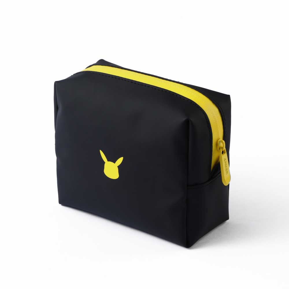 Anker 皮卡丘造型收納包-黑