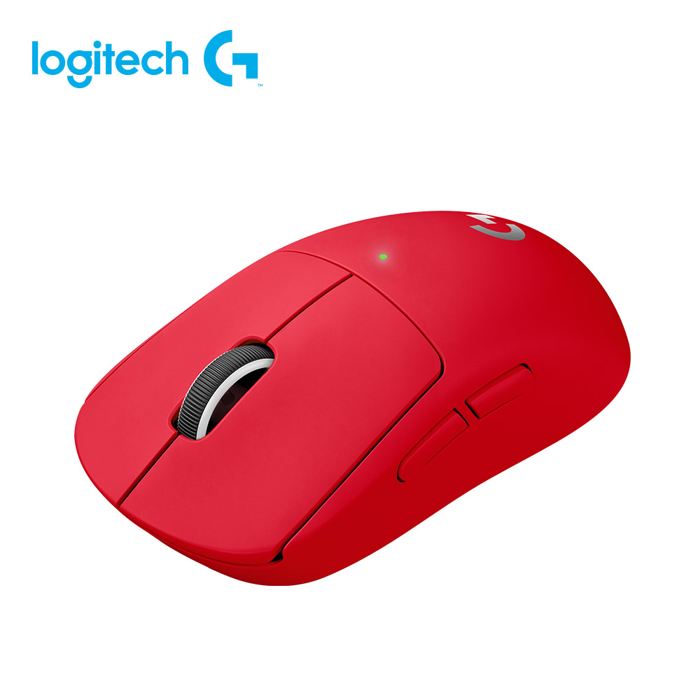 羅技PRO X SUPERLIGHT 2 SE無線滑鼠-紅