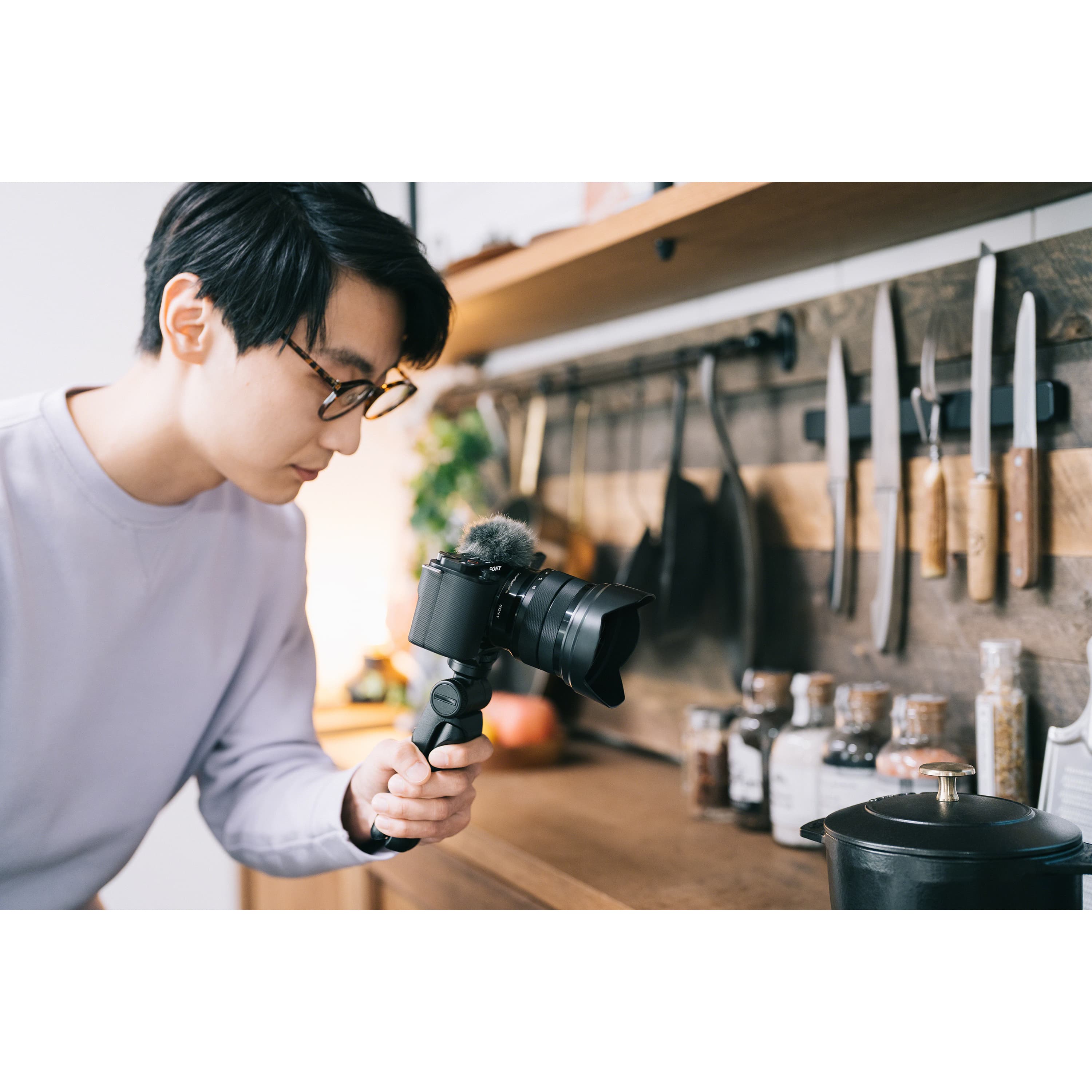 SONY ZV-E10K 手持握把組-黑 - 細節圖 4