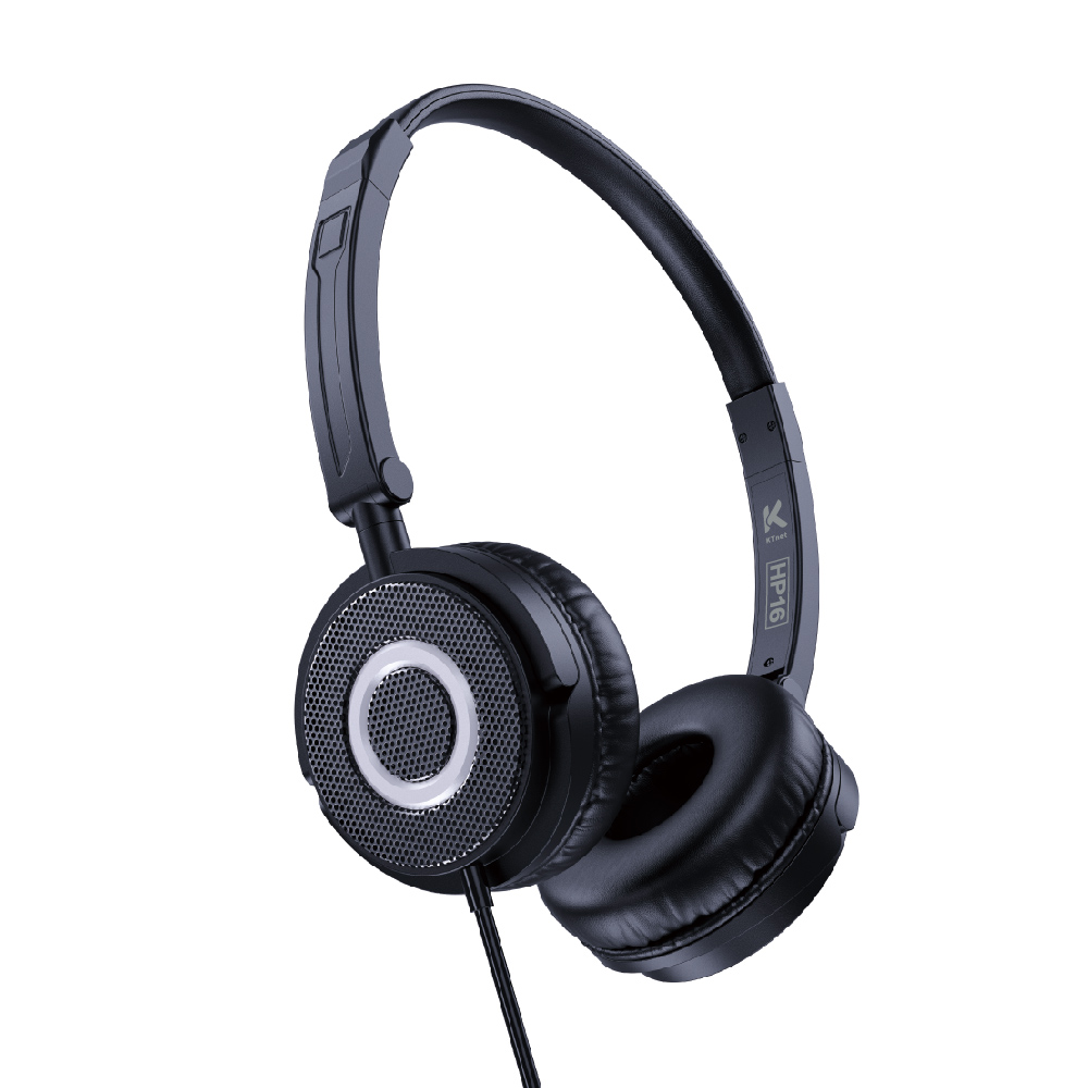 KTnet HP16頭戴折疊式耳機麥克風