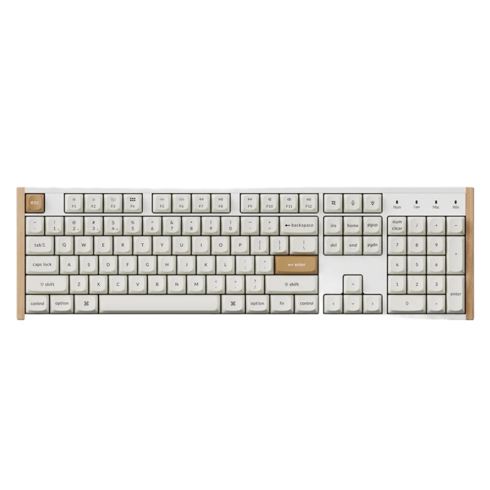 Keychron K10 HE磁軸英文鍵盤-白